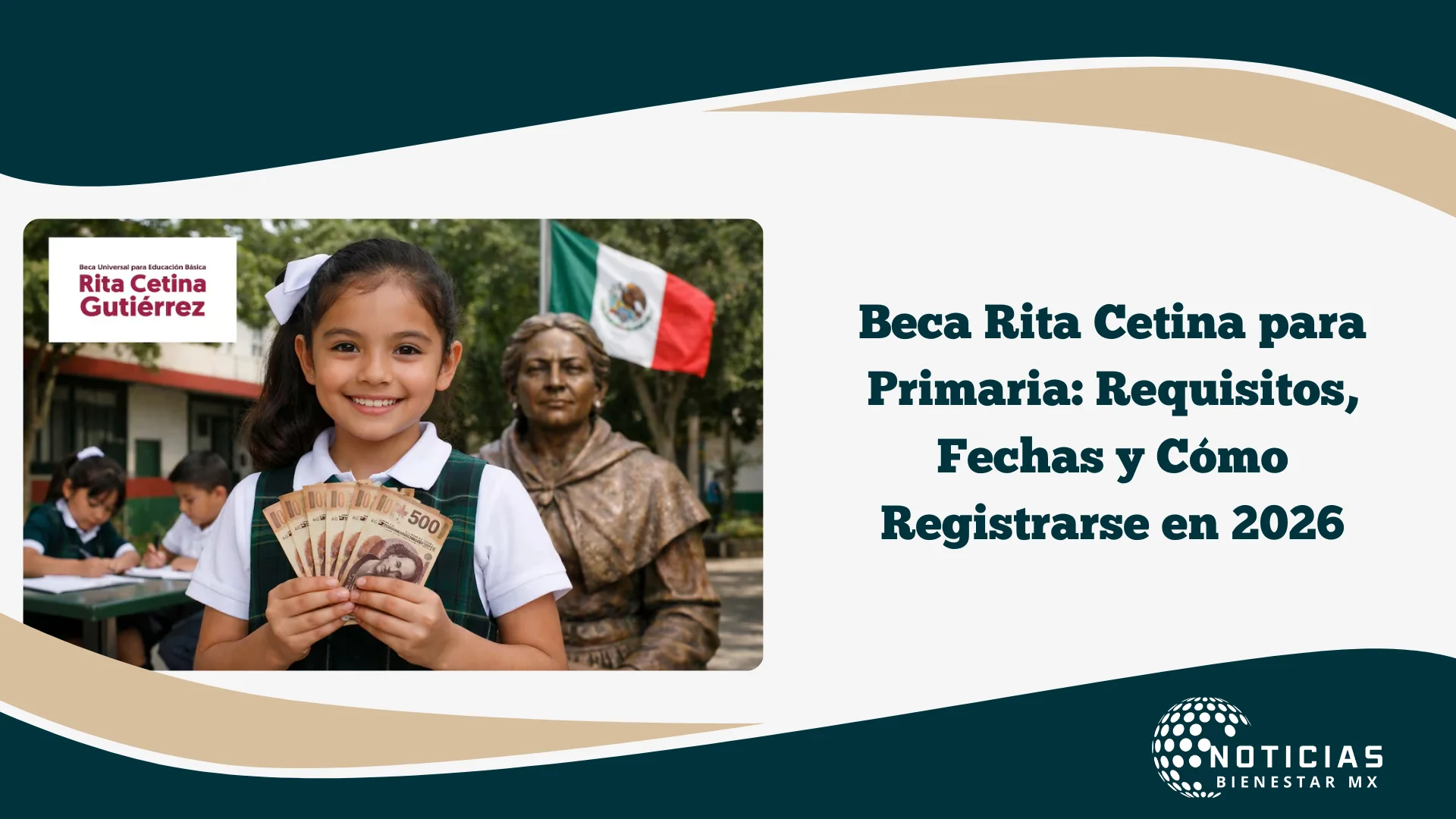 Beca Rita Cetina para Primaria: Requisitos, Fechas y Cómo Registrarse en 2026