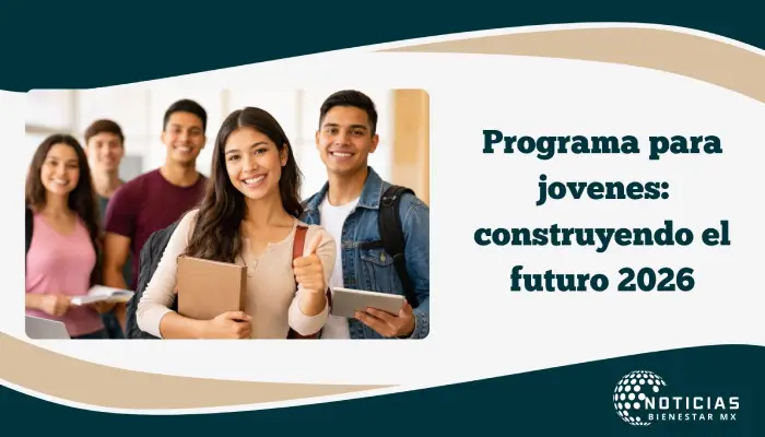 Programa Jóvenes Bienestar 2026