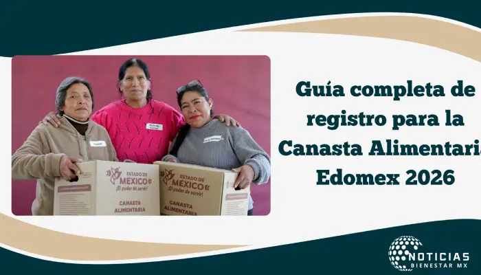 Inscripción Abierta: Registro Canasta Alimentaria Edomex 2026 para Mujeres